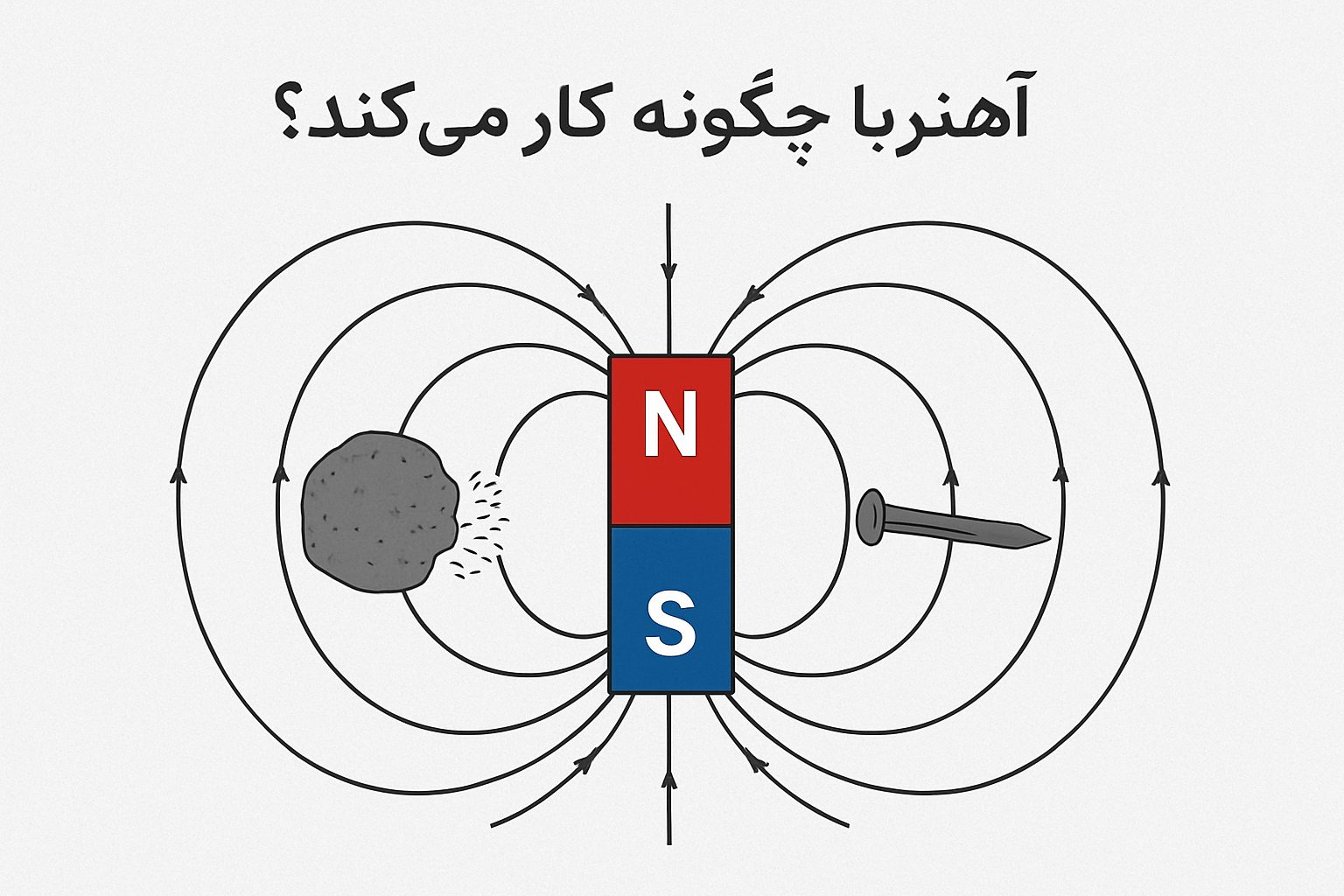 آهنربا چگونه کار می‌کند؟